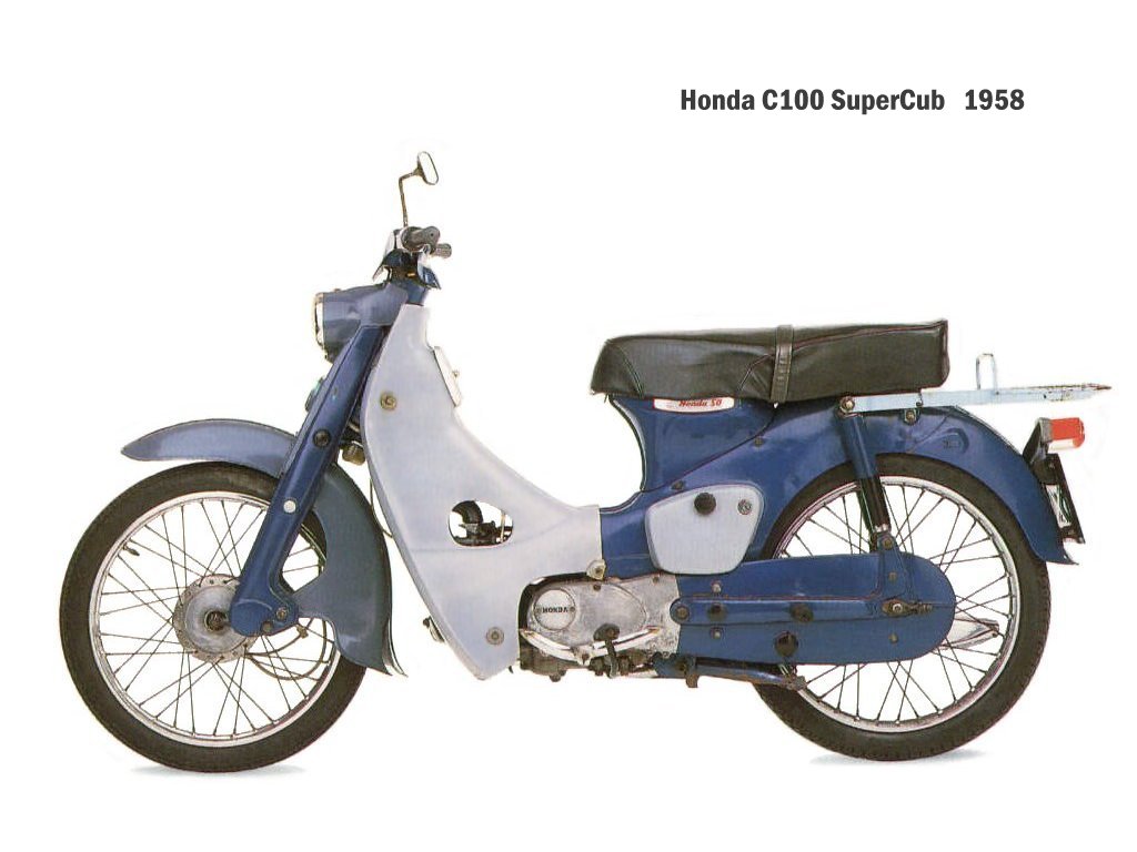 Honda Moped C100 Serial
